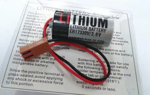 Горячая новинка ER17330V/3 6 V ER17330V ER17330 3 литиевая батарея ER17330V3.6V PLC управления