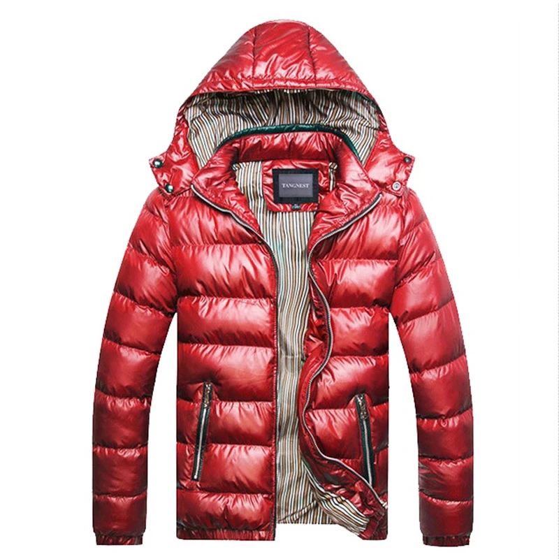 TANGNEST Новое поступление мужское повседневное удобное пальто высокого качества теплое для зимы размера плюс M-3XL Мужское пальто MWM516