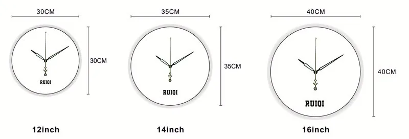 Дюймовый молчать 12888 часы движение декоративные настенные часы современный дизайн старинные круглые настенные часы домашнего декора настенные часы часы настенные часы на стену будильник старинные