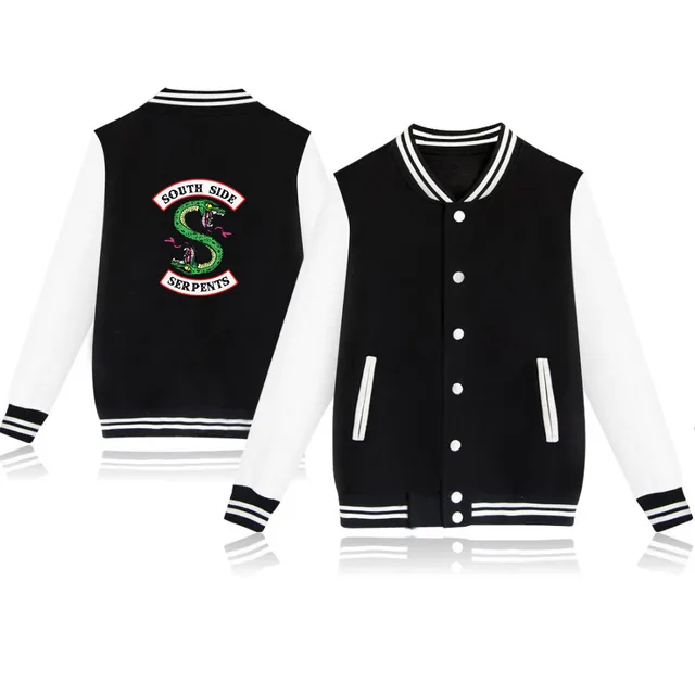 Riverdale Men And Women S Same Pattern Cardigan Baseball Jacket Suit Print Top Coat Jackets Aliexpress