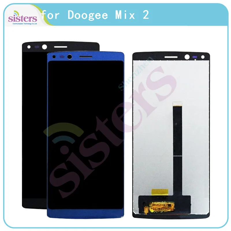 ЖК дисплей для Doogee Mix 2 экран Сенсорный дигитайзер сборка Замена | Экраны для мобильных телефонов -33010935669
