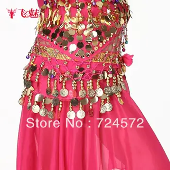 

Belly dance cummerbund belt child gonfalons belly chain belly dance chiffon belly chain