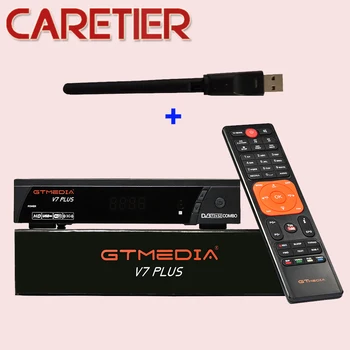 

GTMEDIA V7 PLUS DVB-S2 H.265 DVB-T2 Satellite Receiver Decoder Terrestrial HD tv box Wifi Biss vu Converter Receptor Ccam 10pcs