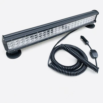 

22 inch 288W LED driving light bar Magnet base Car Roof Spot light bar Offroad truck 4x4 headlight 4WD ATV Led bar work light
