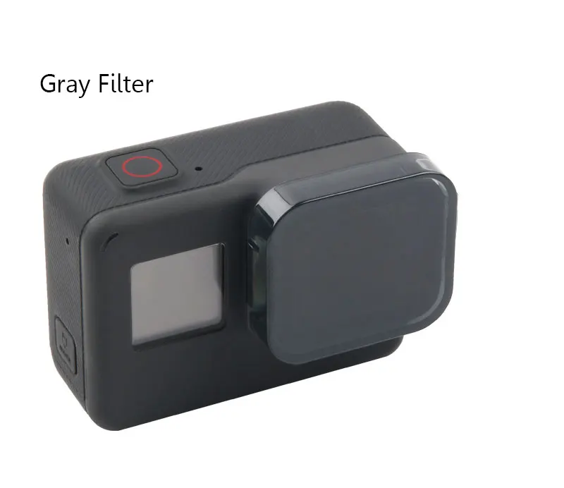 Dive Filter For Gopro 5 Professional 6 Color Diving Filter Yellow Red Purple Orange Pink Dive Lens Filter Kit For Go pro Hero 5 (9)