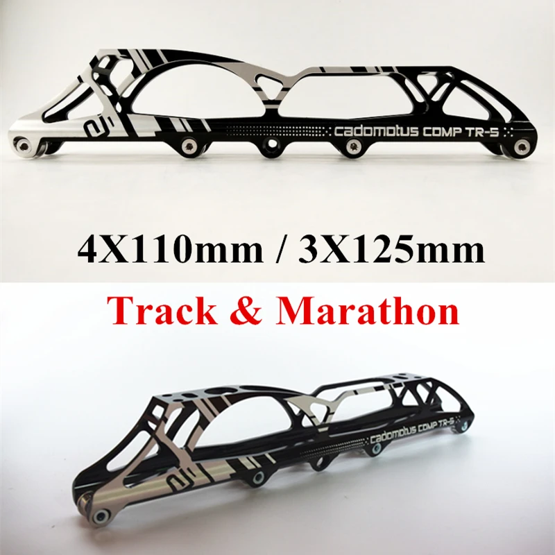 

195mm Mounting Cadomotus COMP TR-S Competition 4X110mm / 3X125mm Multi-use Inline Speed Skates Frame Base Racing Skating Guide