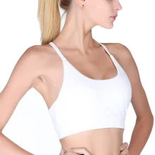 Лидер продаж Топ дышащий фитнес-йога спорт нижнее белье для быстросохнущего ударопрочного без стального кольца, спортивный бюстгальтер