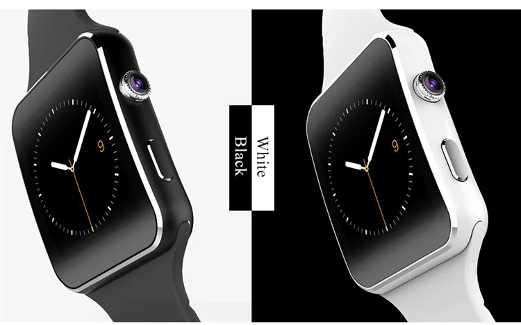 Fashion Black Sport Bluetooth Smart Watch For Android IOS Phone Call SIM Card Intelligent Watches 1.54\'\' HD LCD OGS Touch Screen (14)