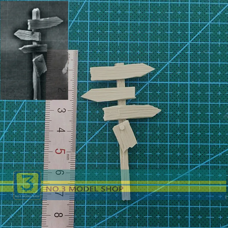 

1/35 Resin Models Soldiers Signpost Free Shipping