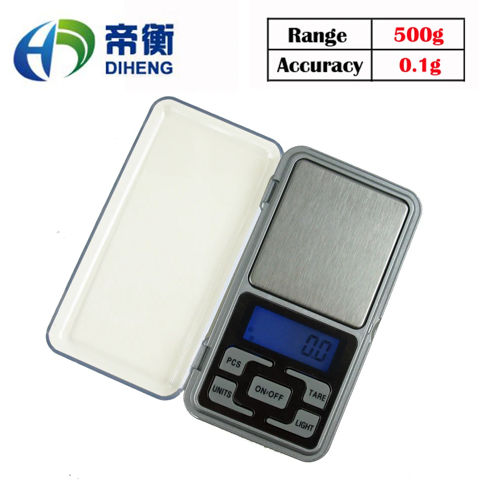New 500g/0.1g Weigh Digital Kitchen Scales Jewelry Scales LCD Display
