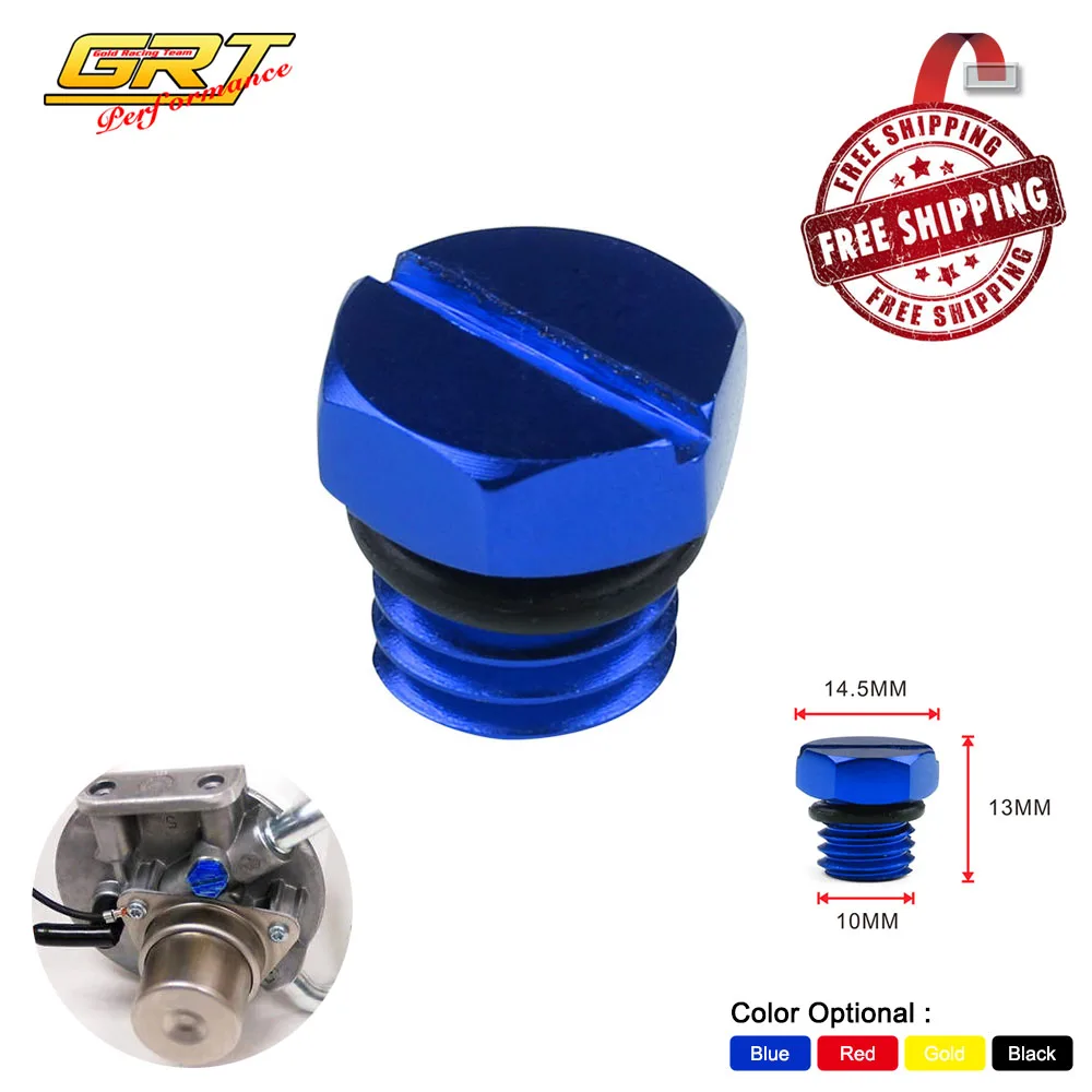 Free shipping BILLET AIR BLEEDER SCREW FUEL FILTER HOUSING ... duramax diesel fuel filter housing 