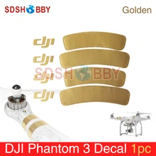 Golden Decals Stickers Phantom 1 2 3 Universal Housing Cover for DJI Phantom 3 Clothes