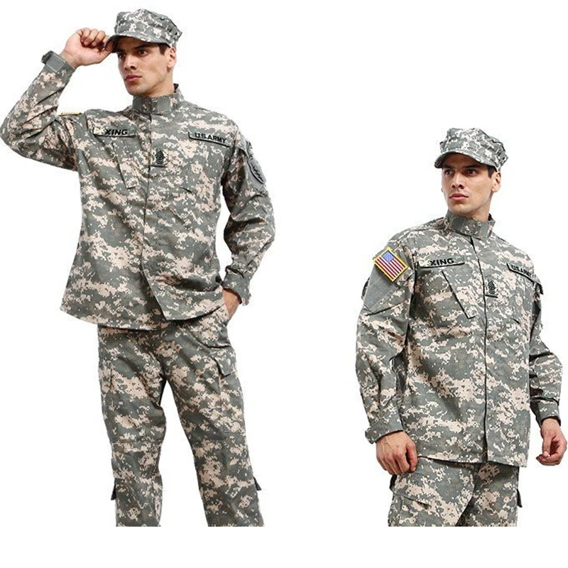 Military Army Shirt + Pants Multicam ACU Tactical Uniforms US Army