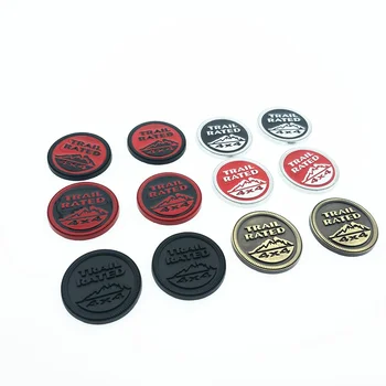 

2PCS/set 3D metal 1941 badge emblem Decal car stickers For Jeep Wrangler Cherokee Renegade Compass Car Sticker Car Styling