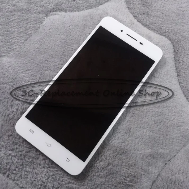 

High Quality 5.2 inch White For VIVO X6 LCD Display + Touch screen Digitizer Assembly Replacement With Frame