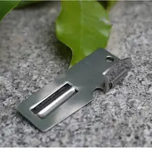 1 шт. практичный полезный бренд Нержавеющая сталь двойной нож многофункциональный инструмент 2 в 1 EDC Карманный консервный нож