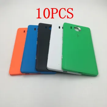 

RTBESTOYZ 10PCS Battery Cover For Nokia Lumia 950 case Plastic Candy Color Replace Phone Housing For Nokia 950 Battery Case