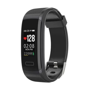 

GT101 Smart Wristband Color Screen Bracelet Continuous Heart Rate Monitor Health Fitness Tracker Smart Watch Band Call Reminder
