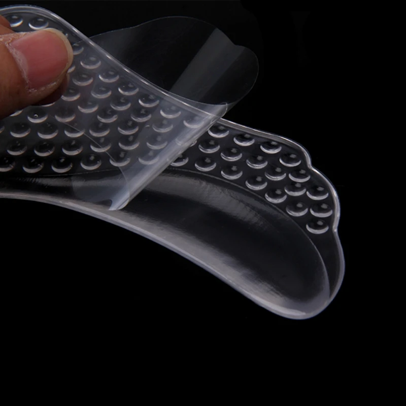 Силиконовый гелевый супинатор, прозрачный, нескользящий, облегчающий боль, ортопедическая стелька для плоской стопы