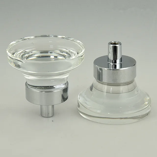 Cabinet Door Crystal Handle Modern Simple Round Closet Cabinet Door Crystal Handle Modern Simple Round Closet Accessories Drawer Small