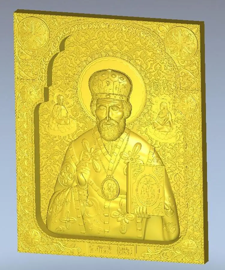 

3d Icona_Sv_Nikolay_7 model Icona_Sv_Nikolay_7 relief for cnc in STL file format