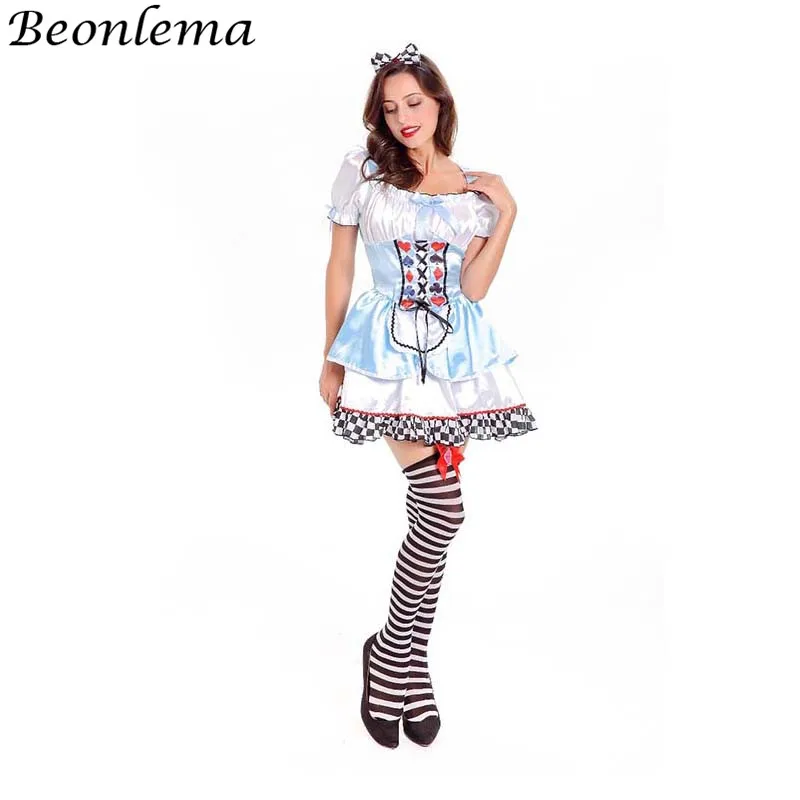 Женское платье для косплея Beonlema Maid эротические костюмы с вырезом лодочкой