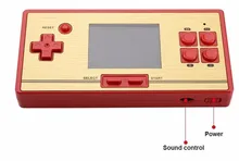 2017 CoolBoy FCPOCKET Классический 8 бит Портативных Игровых Консолей Строить 472 игры Бесплатно 128 в 1 патрон игры второго Игрока контроллер