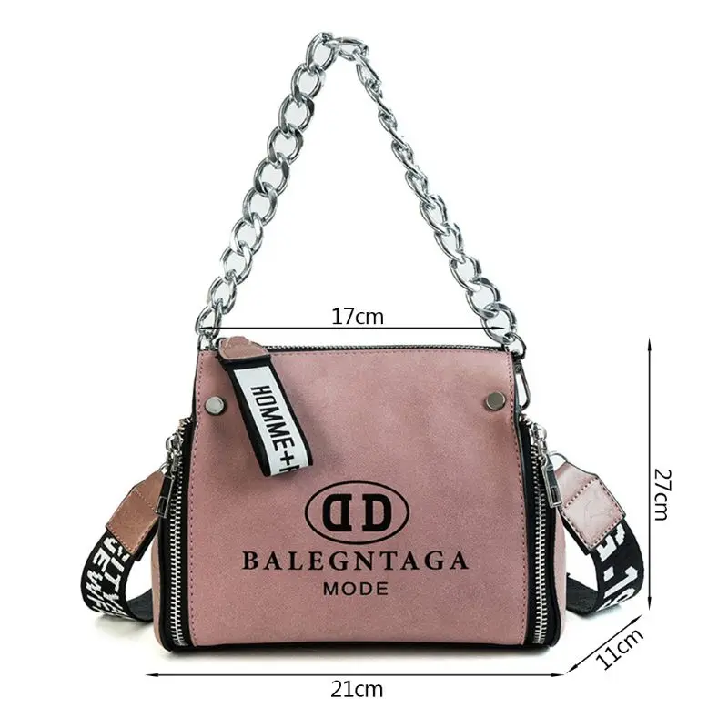 Женская модная кожаная сумка на цепочке, сумка-мессенджер, сумка через плечо, сумка-тоут, кошелек