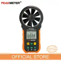 Digital-Anemometer Wind Geschwindigkeit Luftvolumen Mess Meter PM6252A 30 mt/s LCD Display