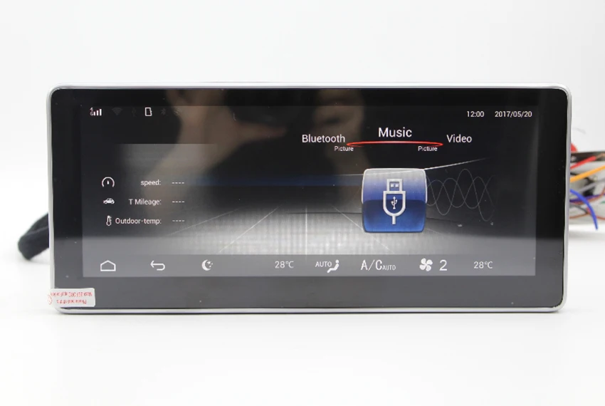 Discount Liislee 10.25" Android For Mercedes-Benz C-Class W204 2008~2010 touch screen GPS Navigation radio stereo dash multimedia player 5