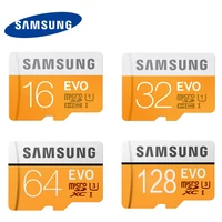 원래 삼성 EVO 16/32 기가바이트 SDHC GPS 카드 요리 Memoire C10 64 기가바이트 SDXC U3 Cartao SD 스마트 폰 메모리 플래시 카드 할인