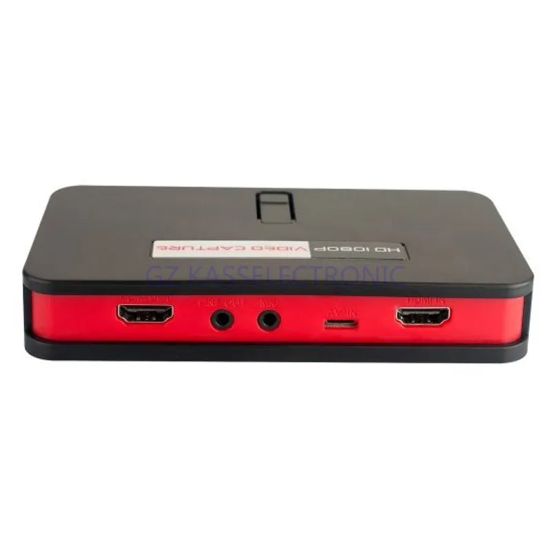 

2017 New hdmi capture 1080P HD video into USB disk or SD Card directly,no PC enquired. Free shipping