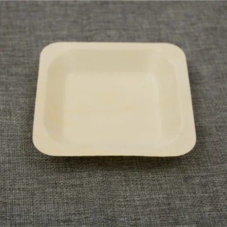 plate biodegradable disposable squre compostable pcs eco friendly supplies event wood