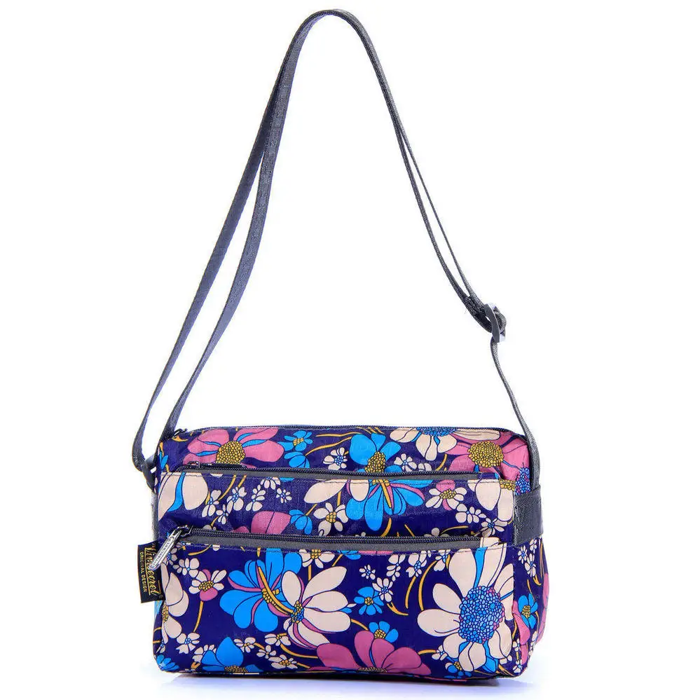 Женские сумки-мессенджеры, Дамская Повседневная маленькая сумка через плечо с цветочным рисунком, Сумка Хобо Mujer, сумка для девушек, Bolsa Feminina, кошелек - Цвет: Purple butterfly