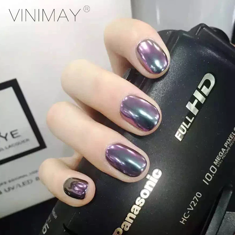 Vinimay 6 Pcs Set Mirror Nails Glitter Powder Shinning Golden Vinimay 6 Pcs Set Mirror Nails Glitter Powder Shinning Golden Uv Gel Chrome Nail Pigment Glitters Effect 2g In From Beauty