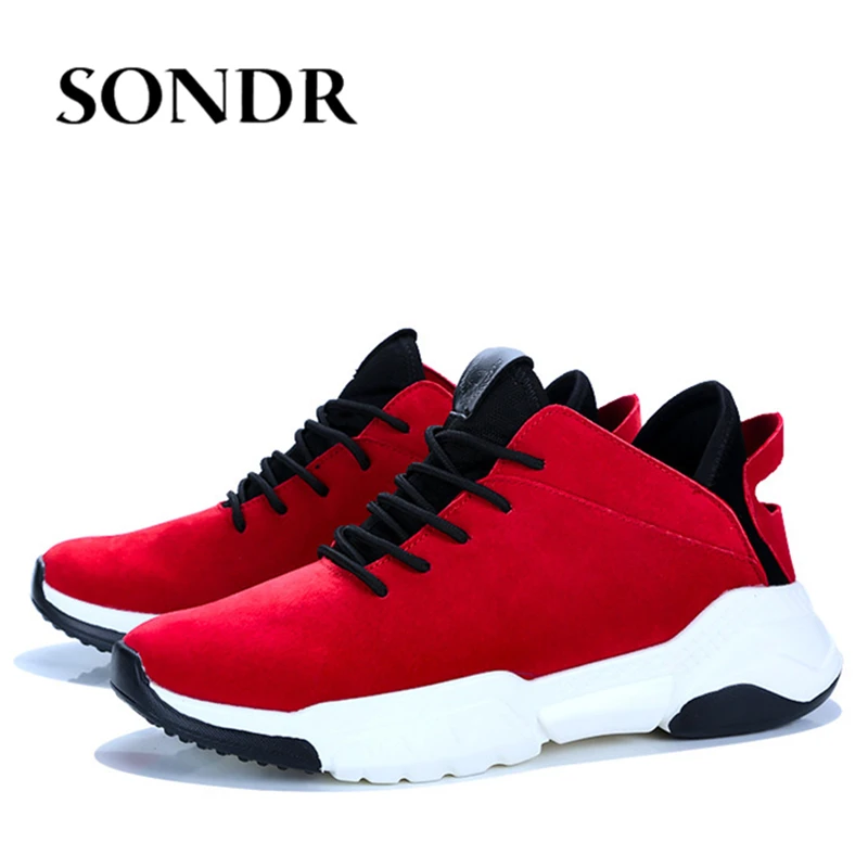 Мужские кроссовки Zapatos повседневные Hombre замшевые на шнуровке Mannen Schoenen дышащие