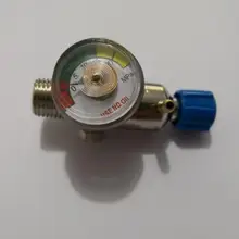 2L кислорода бутылки с подкладкой клапан для сварки использования