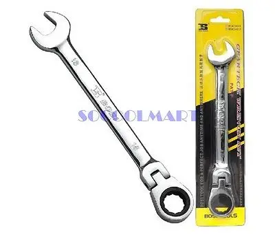 

1Pcs 21mm U Shaped Open Ring End Reversible Combination Ratchet Wrench Tool