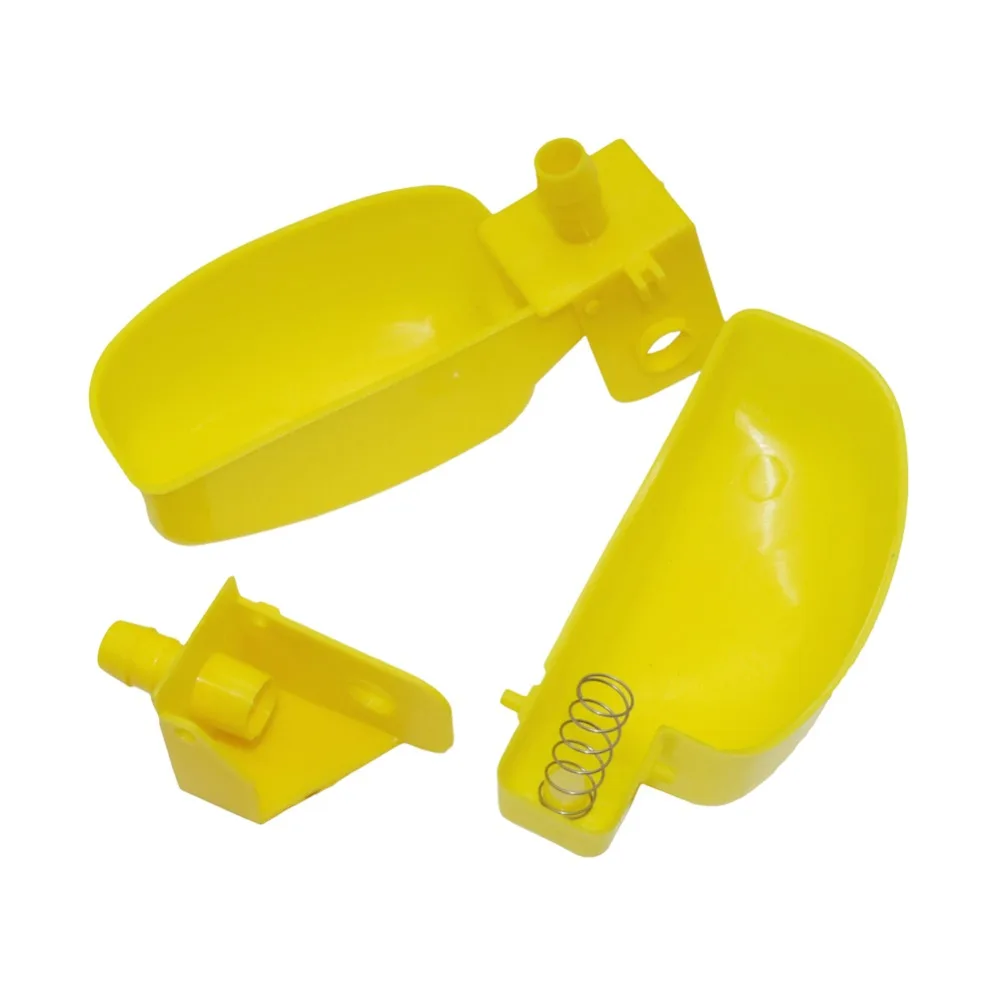 Parrot Bird Drinking Fountain Quail Drinking Pigeons Water Bowl Poultry Cup Quail Cages Bird Feeding Supplies 5 Sets bird feeder,parrot feeder,parrot feeding bowl,bird water drinker,pet water feeder
