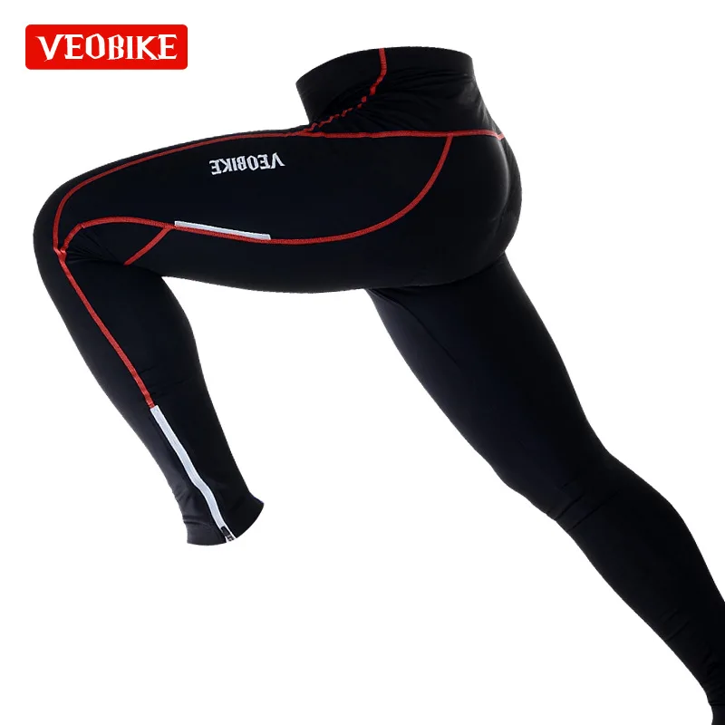 

Cycling Long Pants 3D Gel Padded Bicycle Bike Trousers Ropa Ciclismo MTB Running Fitness Compression Tights For Men