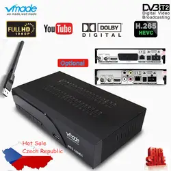 Vmade Новые DVB T2 K6 scart/AV наземного ТВ приемник полностью HD 1080 p Поддержка Dolby AC3 H.265/HEVC DVB T2 Декодер каналов кабельного телевидения + USB WI-FI