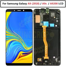 Для samsung Galaxy A9 A9s A9 Star Pro SM-A920F/DS ЖК-дисплей сенсорный экран дигитайзер с рамкой для samsung A920 lcd