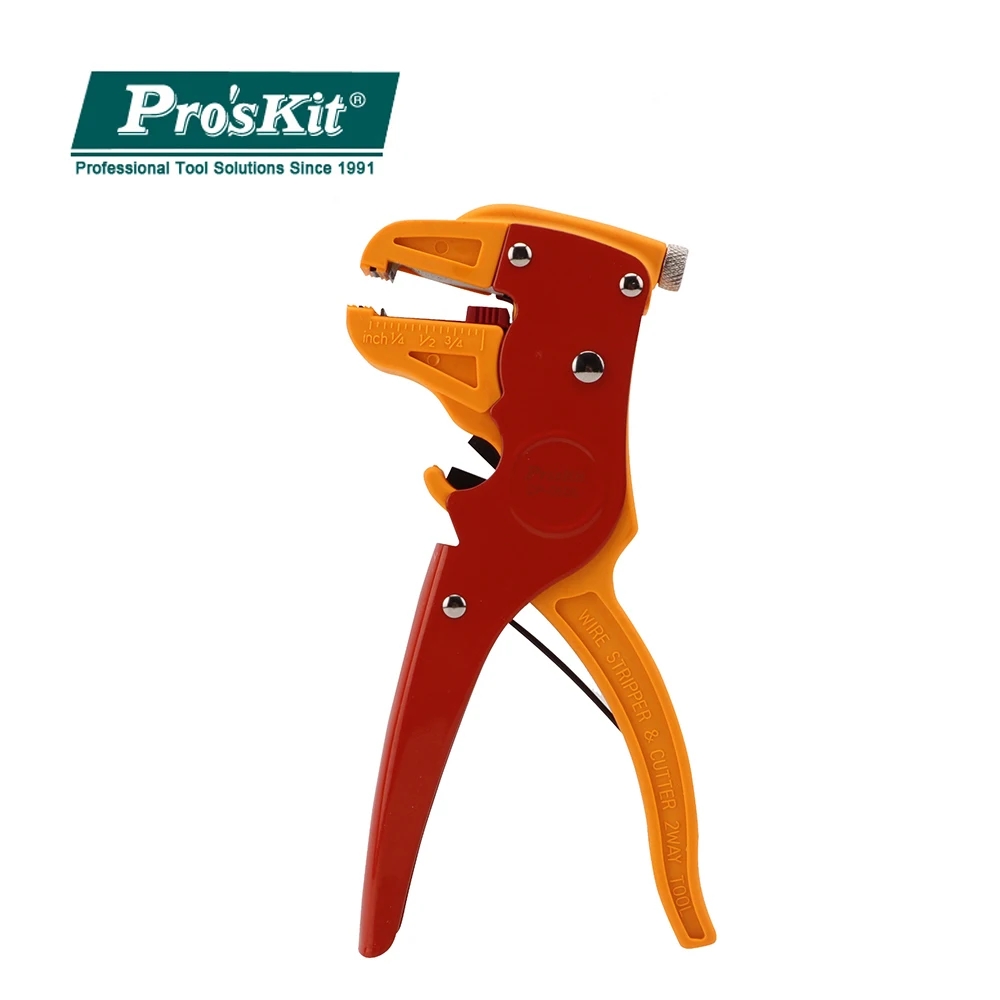 CP-080E Pro'skit с ЛАПКОЙ Тип один инструмент для зачистки проводов кабеля строки кабель зачистки плоскогубцы "Утконос" режущие плоскогубцы для зачистки