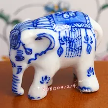 Кукольный домик Миниатюрный 1:12 игрушка Porcelaine декор гостиной слон L-505