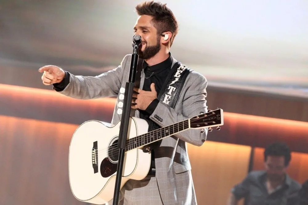 Home Decor Thomas Rhett Country Music-Silk Art Poster Wall Sicker Decoration Gift