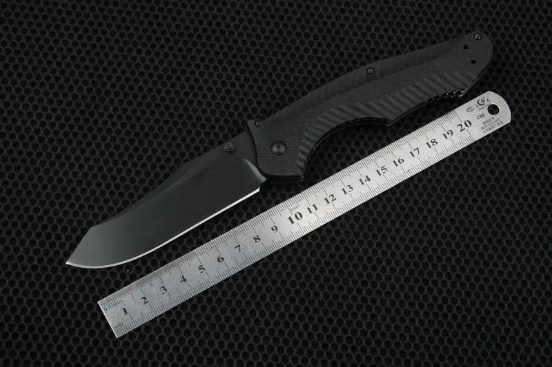 

Trskt BM-810 M4 Steel blade G10 handle folding Knives Copper washer Hunting Camping Knife Pocket Outdoor Survival Tool