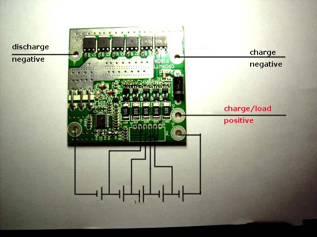 5S 45a lifepo4 БМС/PCM/PCB Батарея Советом по защите для 5 пакетов 18650 Батарея ячейки w/баланс