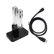 Светодиодный зарядный зарядное устройство для док-станции Колыбель для контроллеров 4 в 1 Подставка для зарядки для переключателей NS