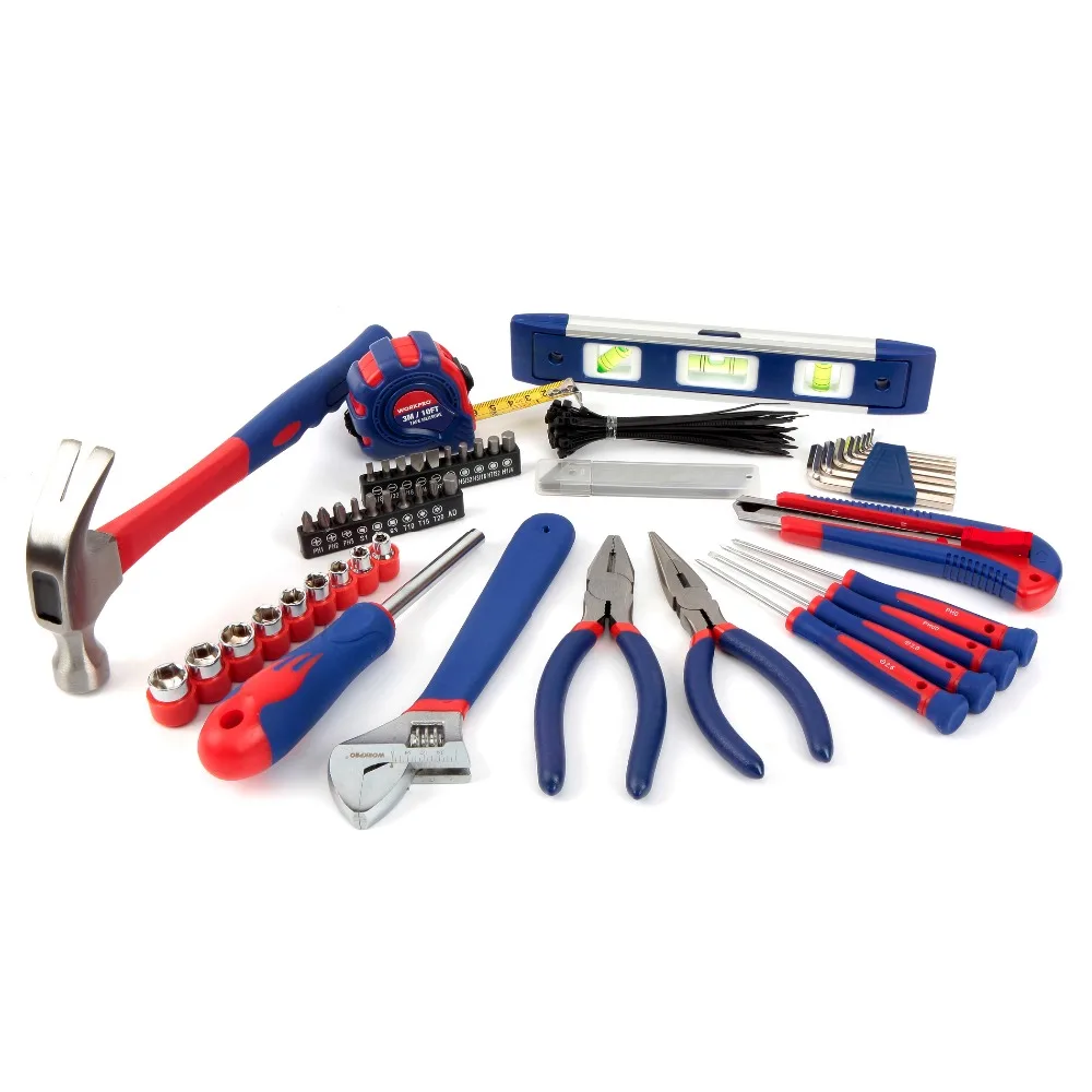WORKPRO 100PC Mechanic Tool Kit Auto Home Kitchen Repair Socket Screwdriver Sets WORKPRO 100PC Mechanic Tool Kit Auto Home Kitchen Repair Socket Screwdriver Sets