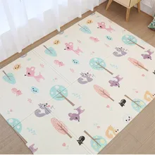 Waterproof XPE Folding Crawling Pad Children's Cartoon Toy Game Pad Flavorless Baby Crawling Baby Toys Play Mats crawling the website deeply deep page crawling